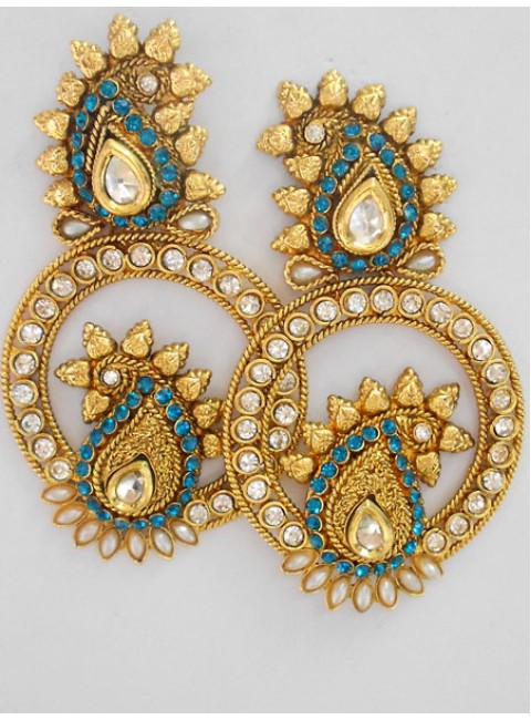 Polki Earrings